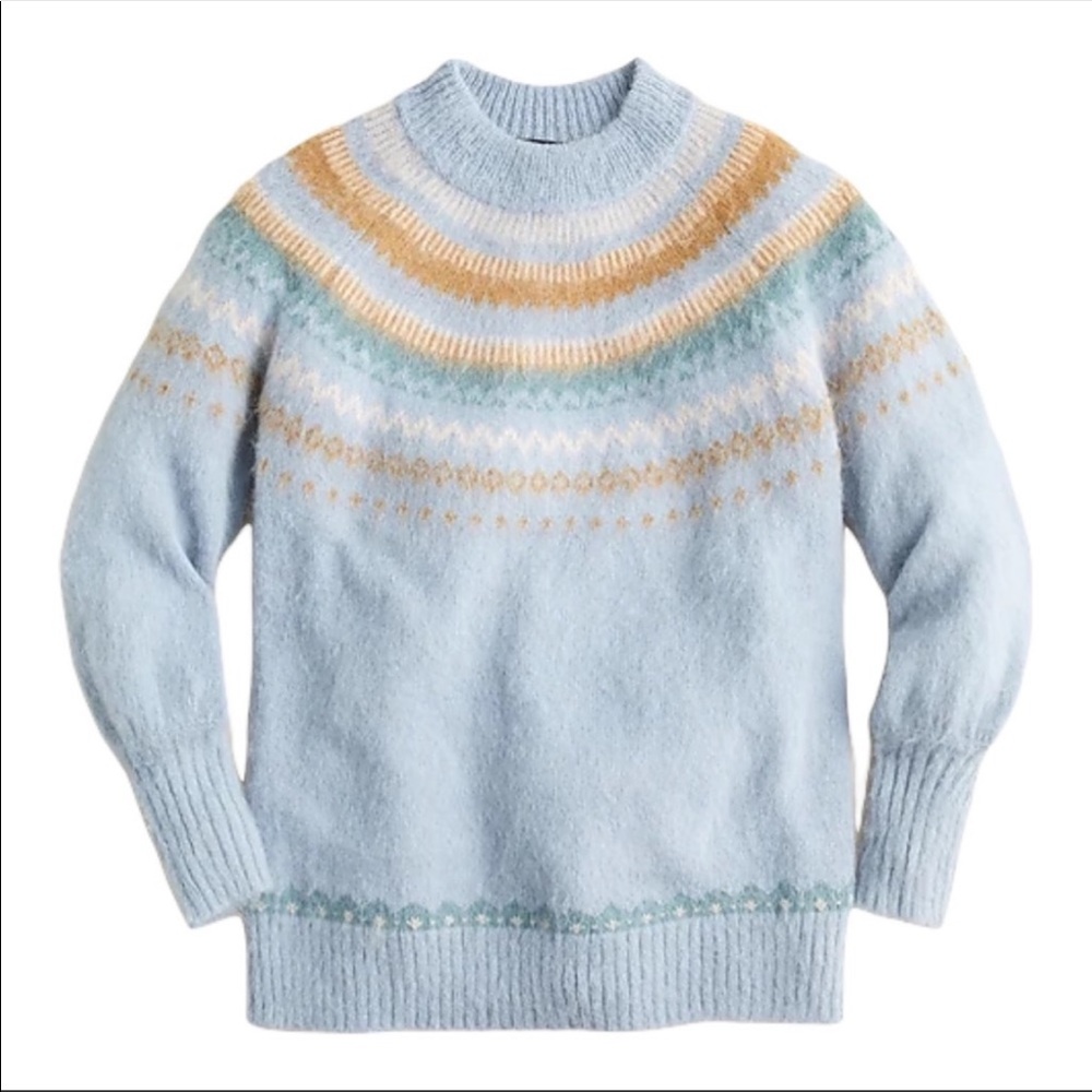 JCrew Fair Isle sweater size S - Picture 4 of 11